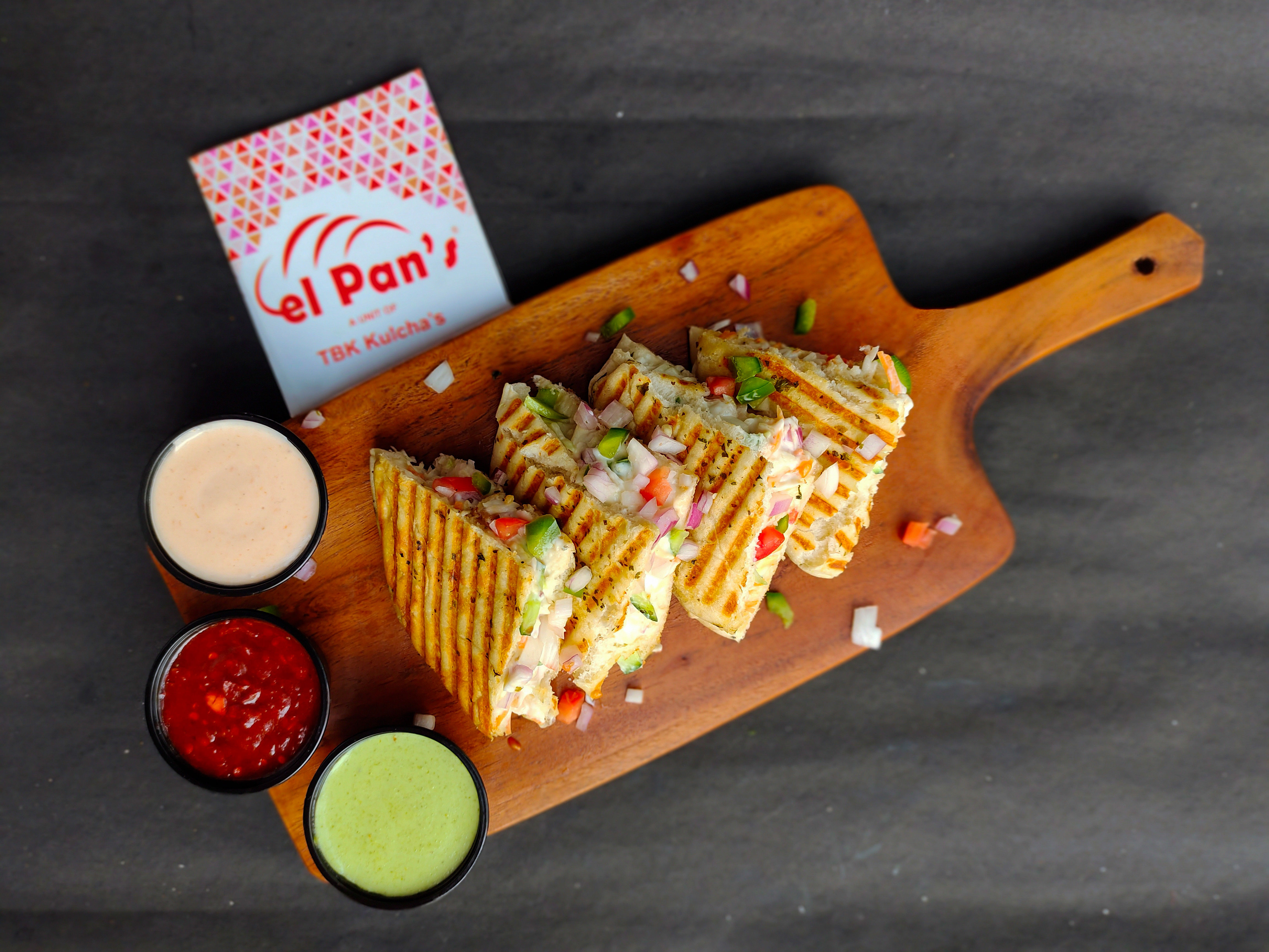 Cheesy Coleslaw Kulcha